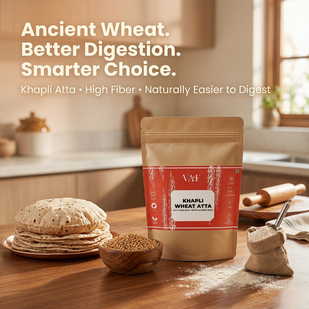Buy Khapli Wheat Atta Online in Mumbai and Pune