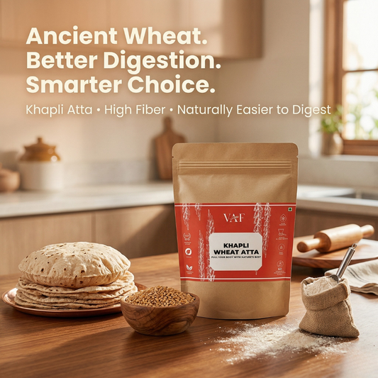 Buy Khapli Wheat Atta Online in Mumbai and Pune
