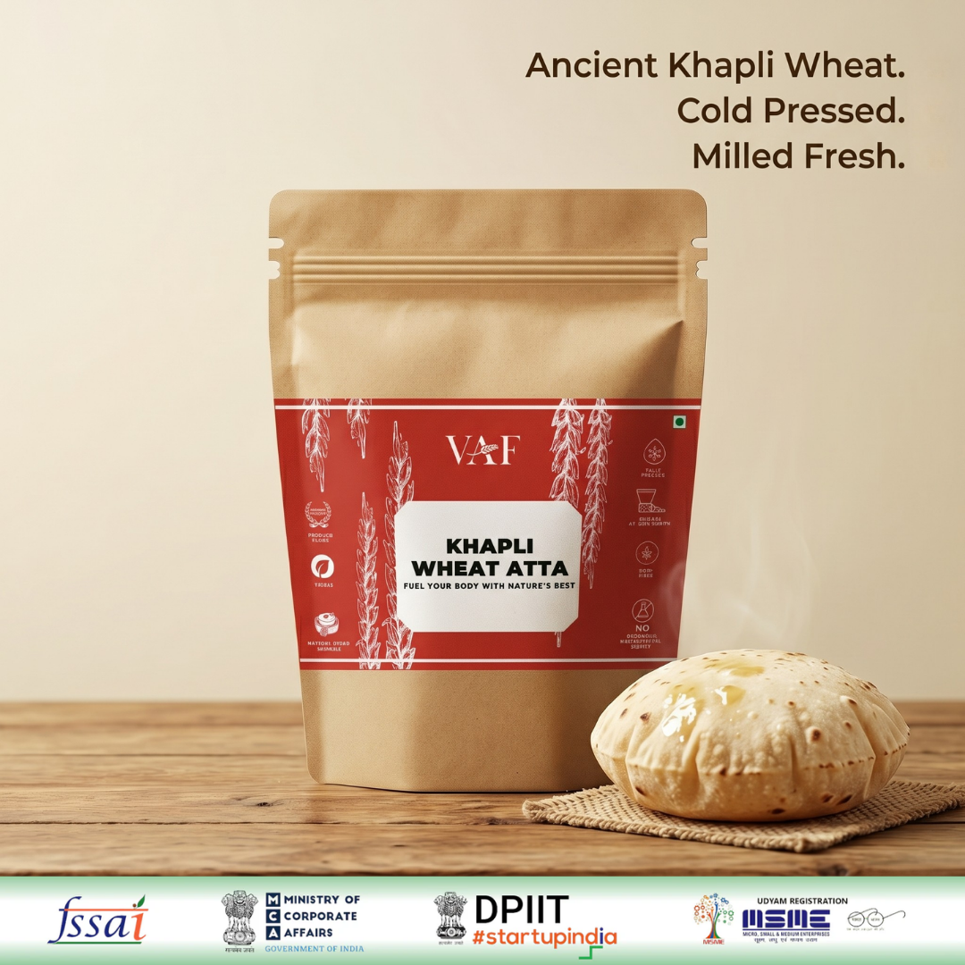 Cold Pressed Khapli Wheat Atta