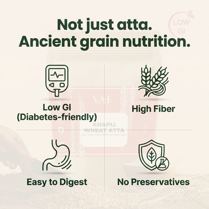 Cold Pressed Khapli Wheat Atta