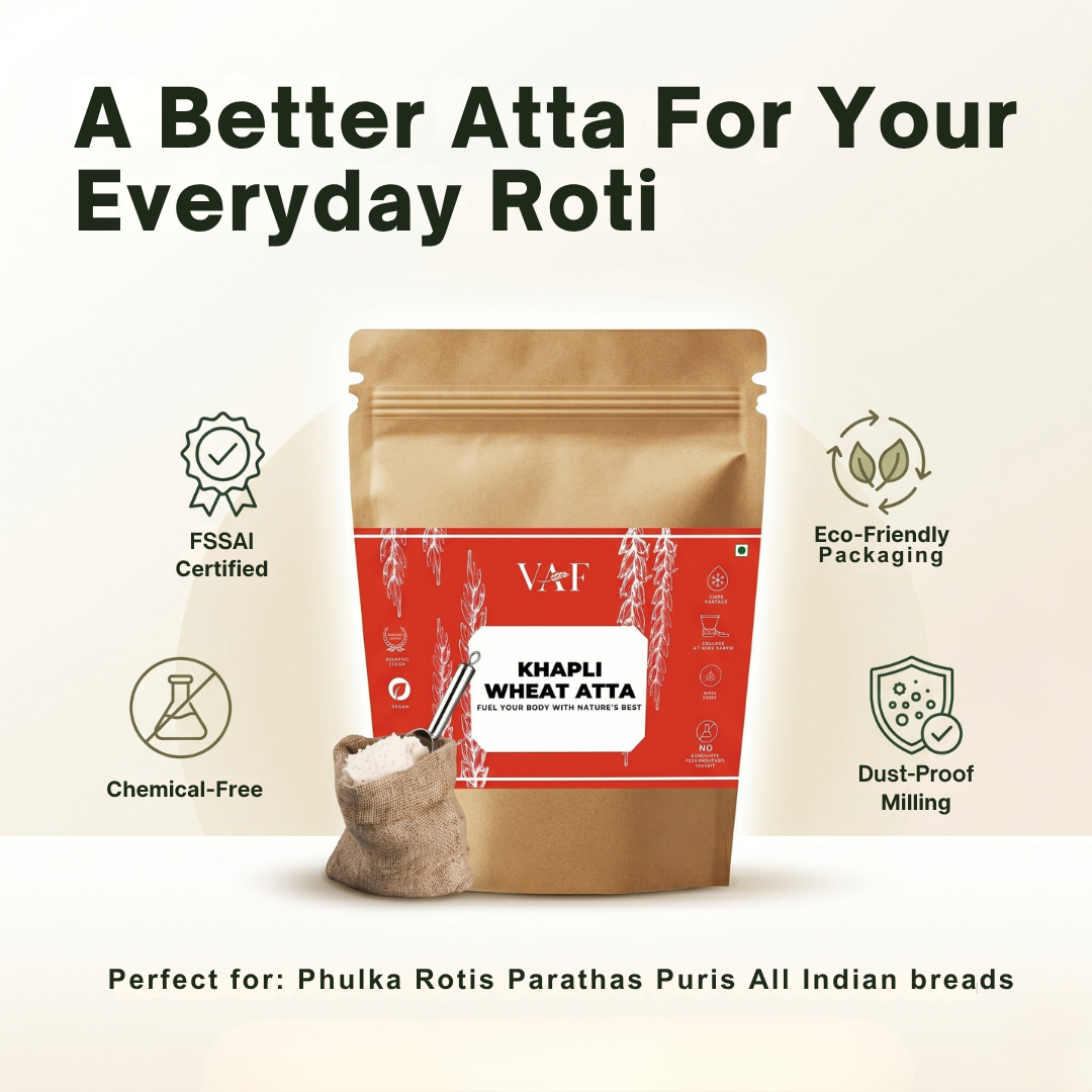 Cold Pressed Khapli Wheat Atta