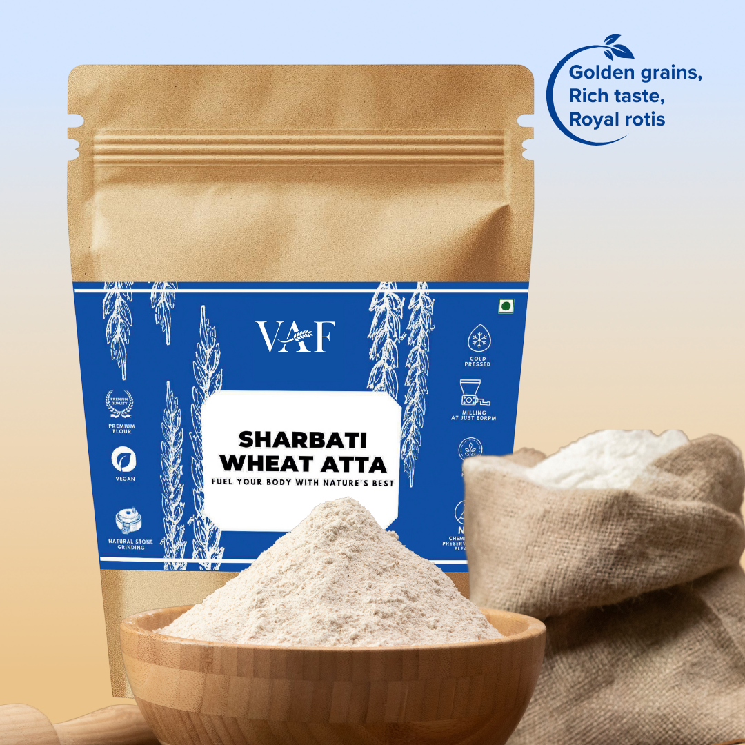 Cold Pressed MP Sehore Sharbati Wheat Atta