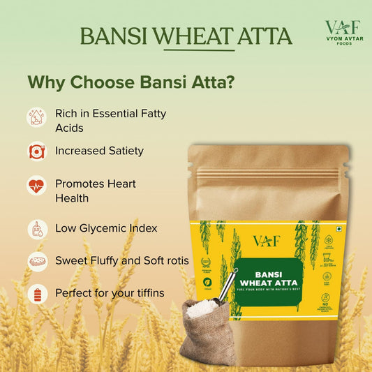 Cold Pressed Bansi Wheat Atta