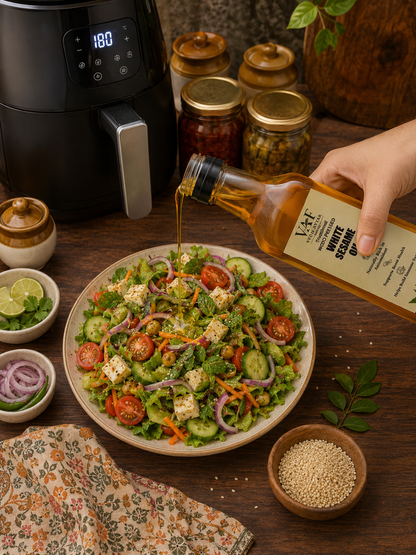 Wood Pressed White Sesame Oil