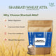 Cold Pressed MP Sehore Sharbati Wheat Atta